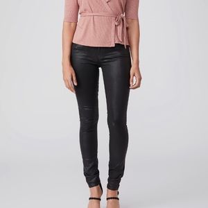 PAIGE Verdugo Coated Skinny Jean